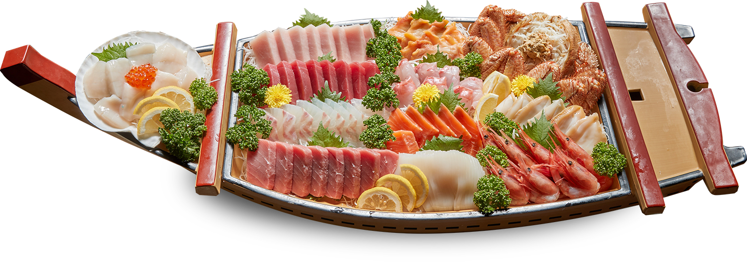 豪華舟盛!お造りします